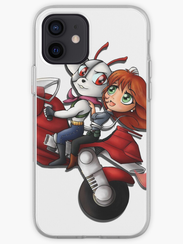 Biker Mice From Mars Vinnie X Charley Iphone Case Cover By Artaith 21 Redbubble