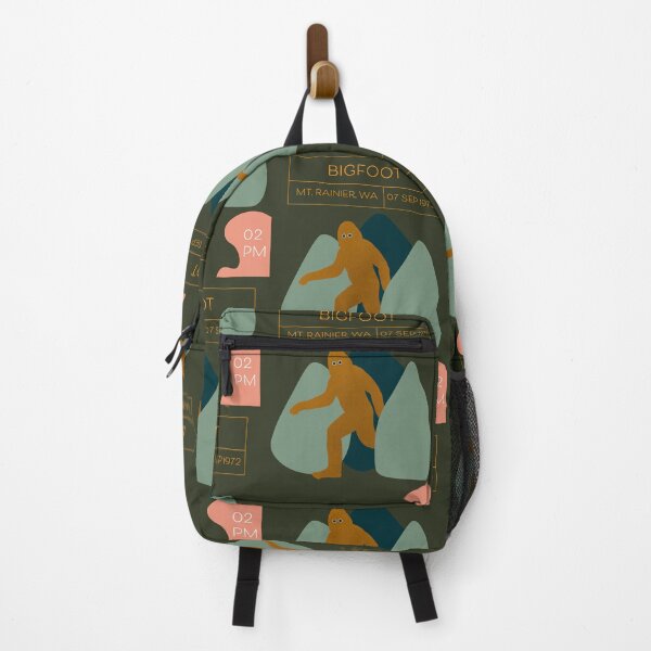 Item preview, Cryptids bigfoot sasquatch midcentury modern designed and sold by avaecreates.