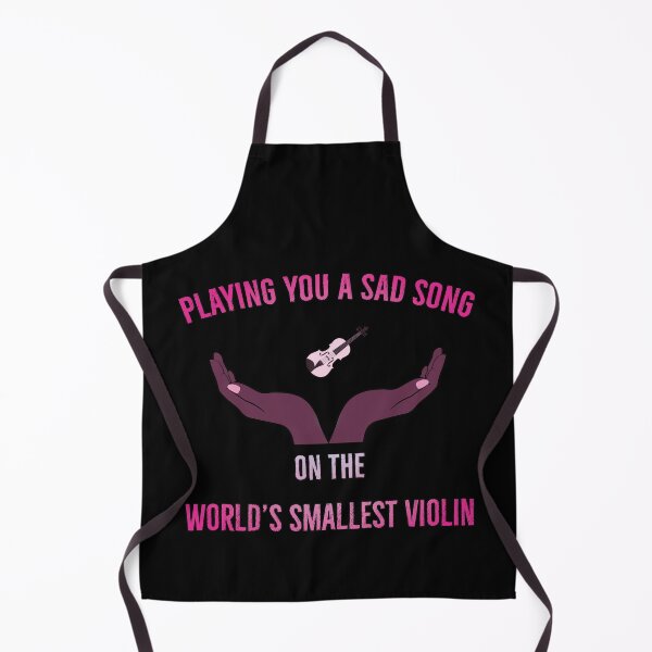 Item preview, Hands Holding Worlds Smallest Violin designed and sold by DanLopesMerch.