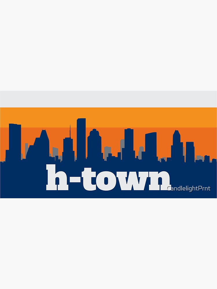 H-Town Houston Astros Nike Nickname Skyline T-shirt, hoodie