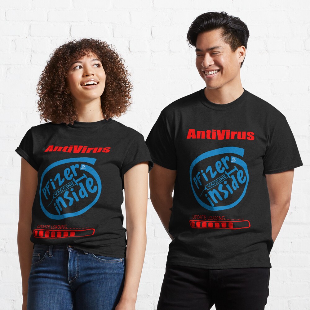 pfizer inside t shirt