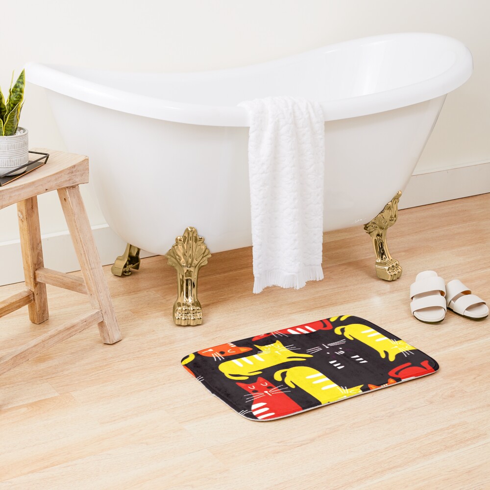 Item preview, Bath Mat designed and sold by IconPatterns.