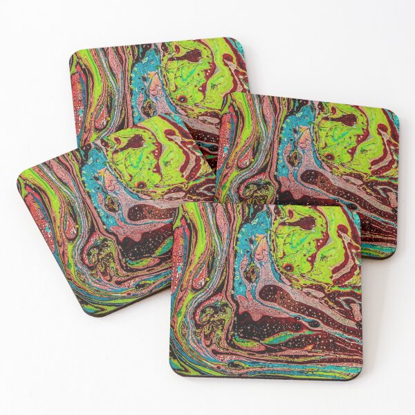 Item preview, Hydro Dipped Darkened Toxic Rainbow designed and sold by ArtRoomOregon.