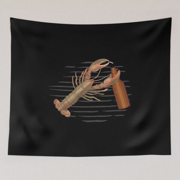 Item preview, Lobster with Beer for Men Women Lobster designed and sold by cool-merch.