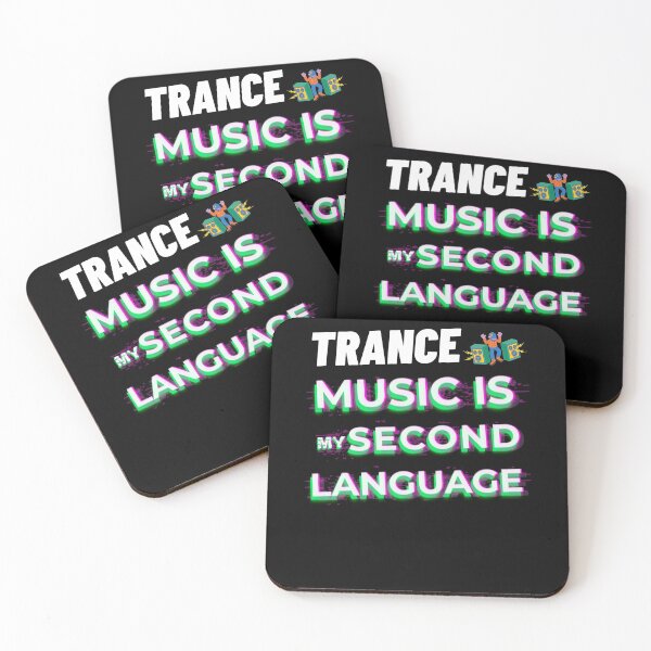 Item preview, Trance Music Is My Second Language - Uplifting Trance designed and sold by Obiscidan.
