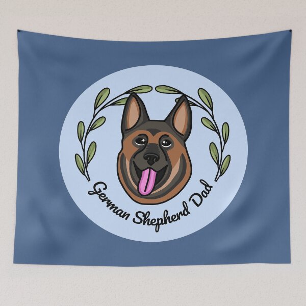 Item preview, German Shepherd Dad designed and sold by CraftedbyJK.