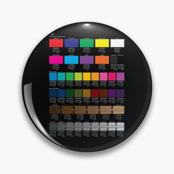 Item preview, Color Test Basic Colour Test For DTG (CMYK to sRGB)  designed and sold by KassidyKeller.