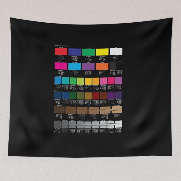 Item preview, Color Test Basic Colour Test For DTG (CMYK to sRGB)  designed and sold by KassidyKeller.