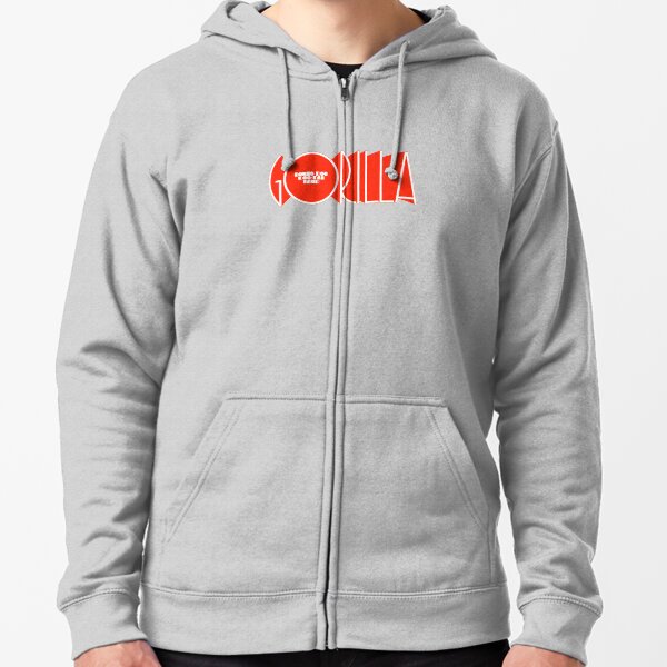 Gorilla Zipped Hoodie