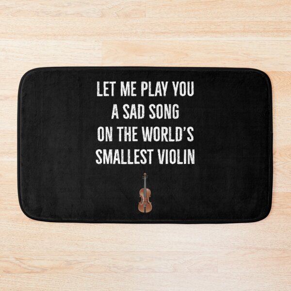 Item preview, Play You a Song On The Smallest Violin designed and sold by DanLopesMerch.