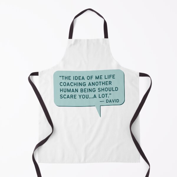 Item preview, Me Coaching Another Human Should Scare You - Schitts Creek Quote designed and sold by ElizabethMayArt.
