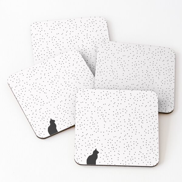 Item preview, Cat and dots designed and sold by Coolzstuff.