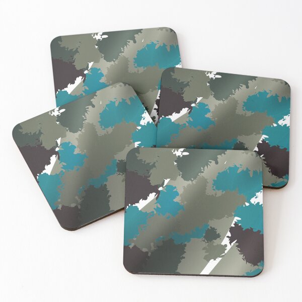 Item preview, Camuflaje Azul Gris Negro designed and sold by walterjd.