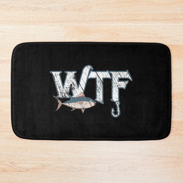 Item preview, WTF Mens Graphic Fishing designed and sold by cool-merch.