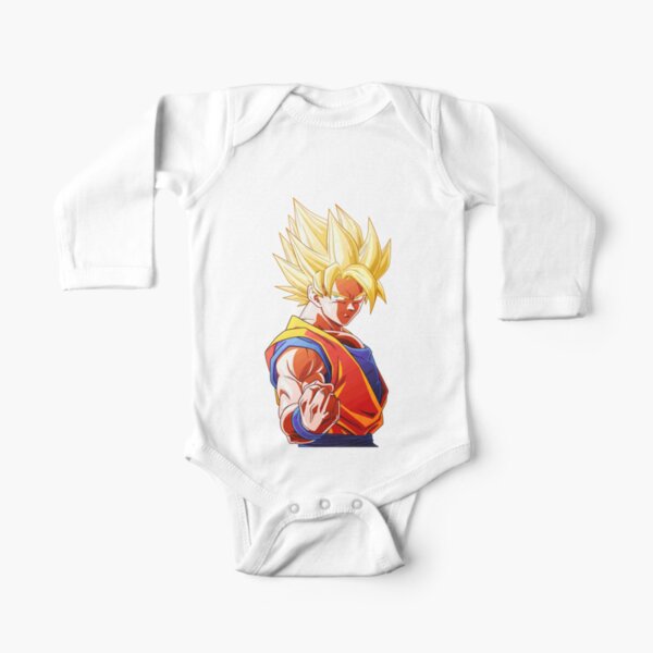 Body para bebé «Goku pequeño - Ropa y pegatinas» de DragonCuarzo | Redbubble