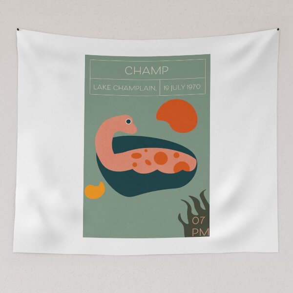 Item preview, Champ Cryptids Midcentury Modern designed and sold by avaecreates.