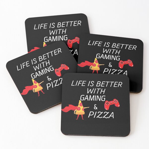 Item preview, Life Is Better With Pizza And Gaming designed and sold by Martin-bivert.