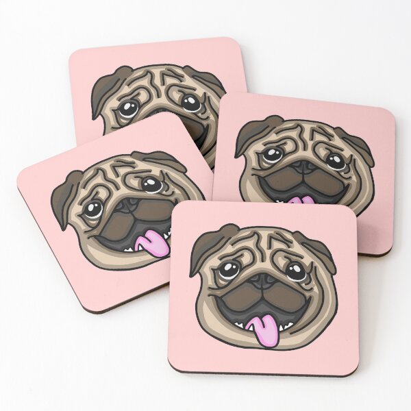 Item preview, Cute Pug Dog designed and sold by CraftedbyJK.
