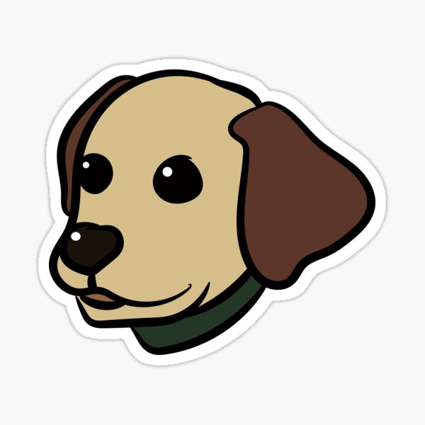 Item preview, dog face  designed and sold by Store Artilia.