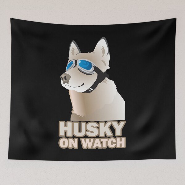 Item preview, Husky on watch designed and sold by Forever-Design.