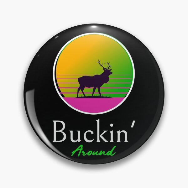 Item preview, Buckin' Around - Elk / Hunter Design designed and sold by 1chillin.
