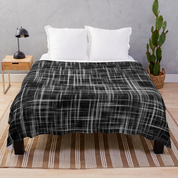 Item preview, geometric line pattern abstract background in black and white designed and sold by Mrvell.