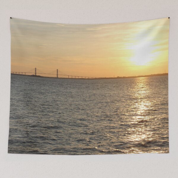 Item preview, Sunset Over the Sidney Lanier designed and sold by Autumn Seas Photography.