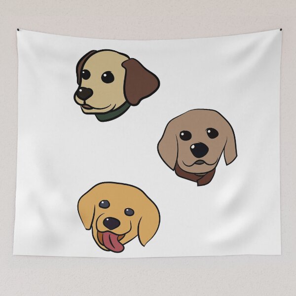 Item preview, dog faces  designed and sold by Store Artilia.
