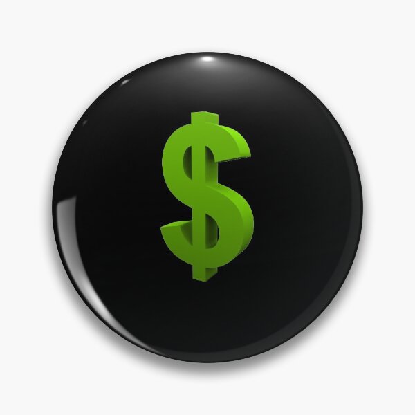 Item preview, Dollar, 3D green dollar icon  designed and sold by Larinpage.