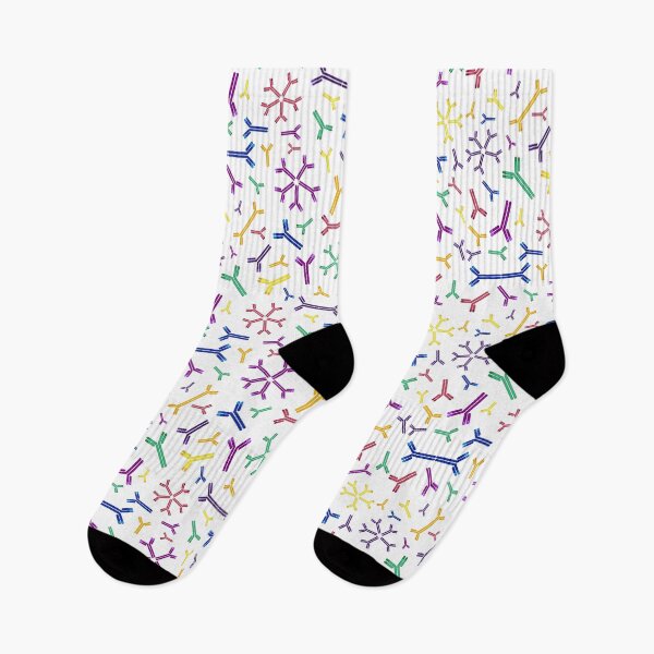 Item preview, Rainbow Antibodies (on White)  designed and sold by StuffofScience.