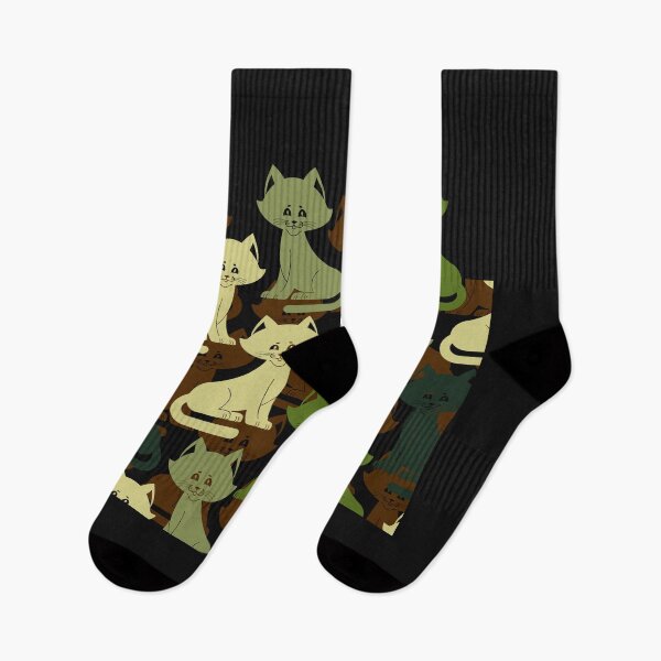 Item preview, Cat Camo in Green  designed and sold by walterjd.