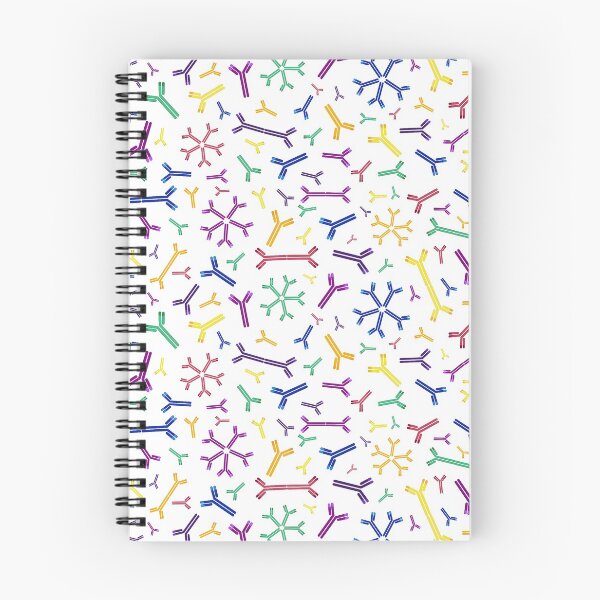 Item preview, Rainbow Antibodies (on White)  designed and sold by StuffofScience.