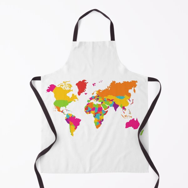Item preview, World map, map designed and sold by wisamart.