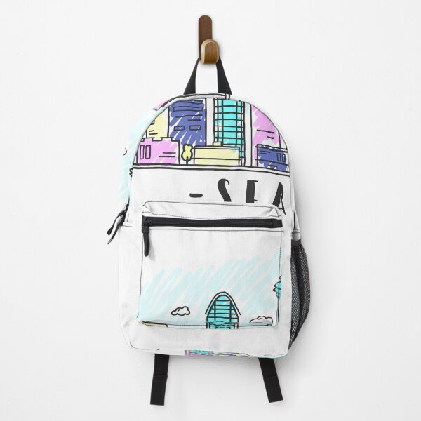 Item preview, 02 Seattle Skyline including the Space Needle  designed and sold by ajsloan.