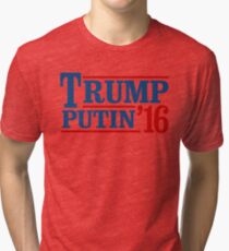 Trump Putin 2016 Tri-blend T-Shirt