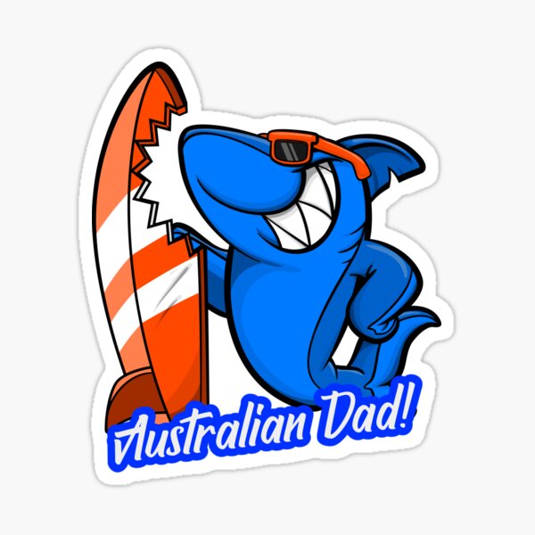 Aperçu de l'œuvre Australian Day, papa australien créée et vendue par IconsTalk.
