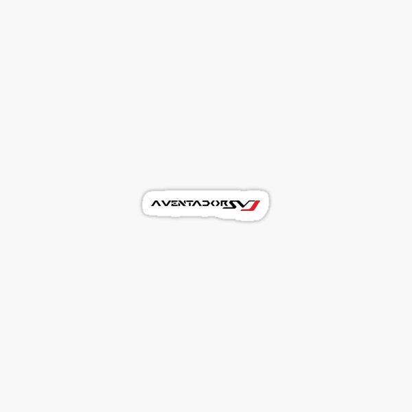 Lamborghini Aventador SVJ 2021 Sticker