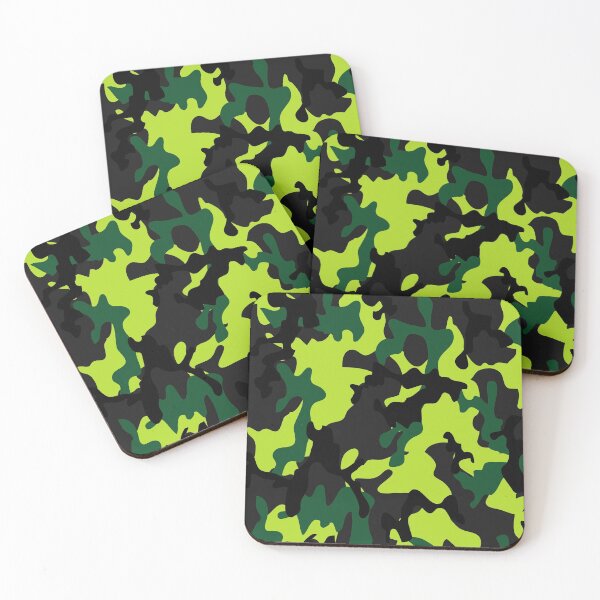 Item preview, Green Winter Black Camo  designed and sold by walterjd.
