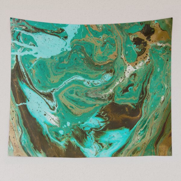 Item preview, Hydro Dipped Earthy Flow designed and sold by ArtRoomOregon.