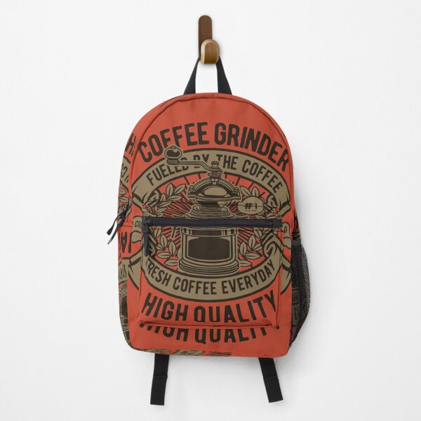 Item preview, Coffee Grinder Retro Illustration (Orange background) designed and sold by Arko Ranger.