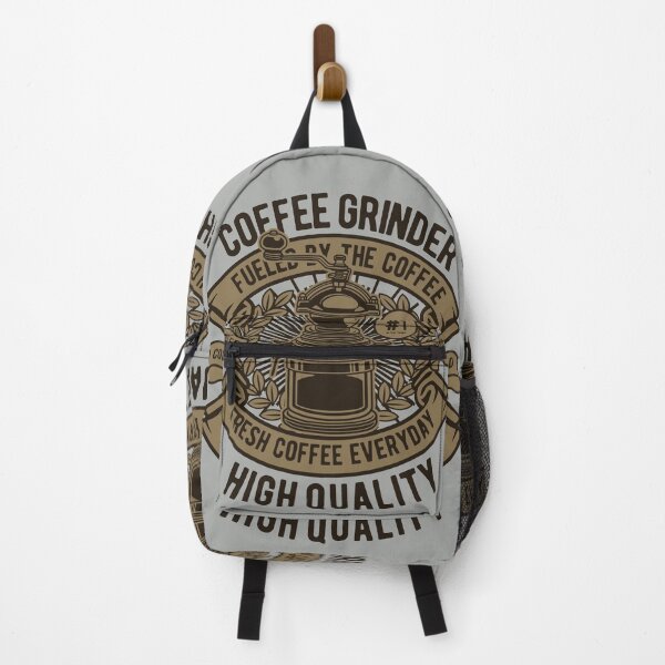 Item preview, Coffee Grinder Retro Illustration (Grey background) designed and sold by Arko Ranger.