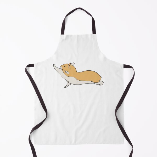 Item preview, Stretch! Gold & White Hamster designed and sold by Laya & co..