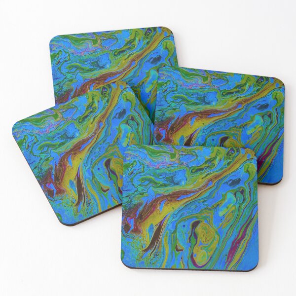 Item preview, Hydro Dipped Rainbow Rain designed and sold by ArtRoomOregon.