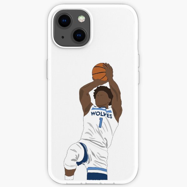 Anthony Edwards Timberwolves iPhone Soft Case
