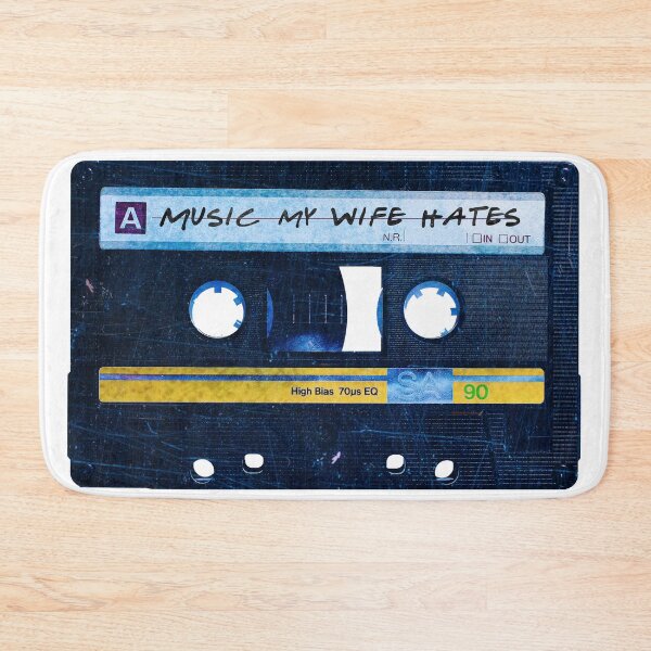 Item preview, Music My Wife Hates Cassette designed and sold by subculturepress.