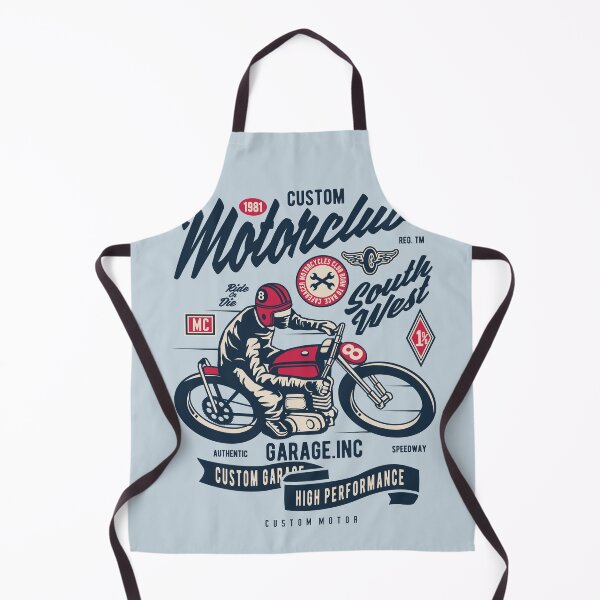 Item preview, Southwest Motorcycle Retro Biker Illustration designed and sold by Arko  Ranger.