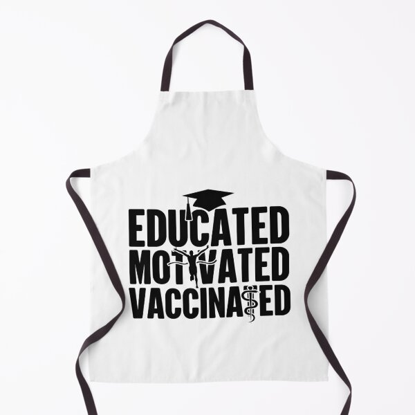 Item preview, Educated Motivated Vaccinated designed and sold by GravitiTees.