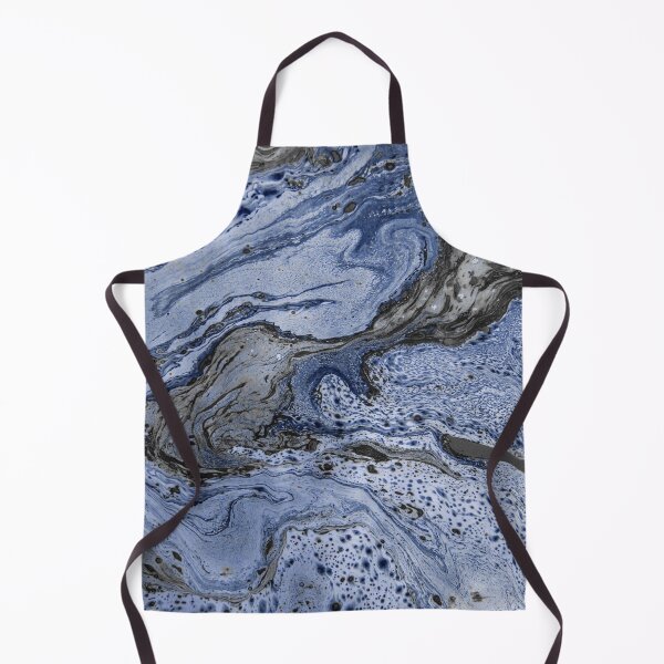 Item preview, Hydro Dipped Silvered Blue Speckles designed and sold by ArtRoomOregon.