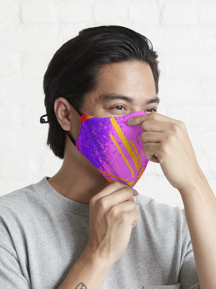 Alternate view of Sunny Daze but make it funky Mask