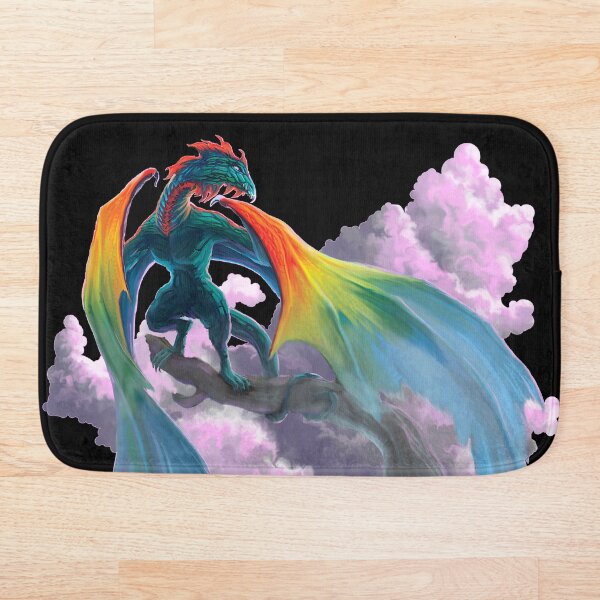 Item preview, Dragón arcoíris en las nubes designed and sold by Andrew Gaia.